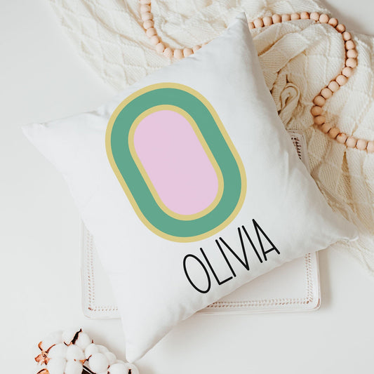Personalized Name Throw Pillow