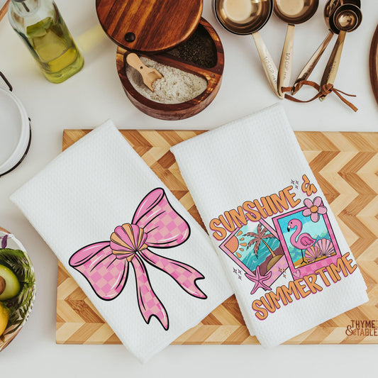 Beach Coquette Towels