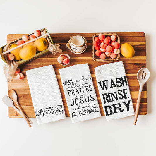 Christian Humor Kitchen Towels