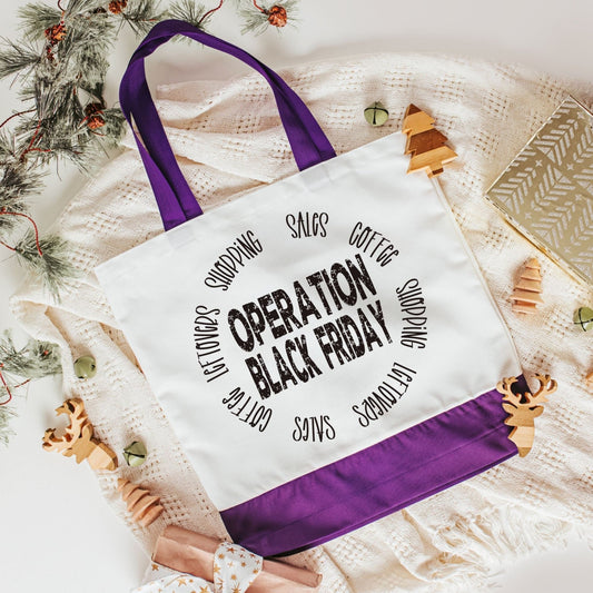 Operation Black Friday Tote Bag | CapableByDesign