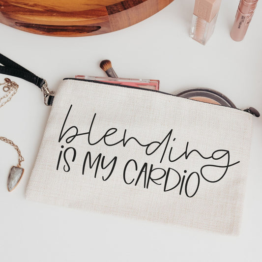 Makeup Artist Gift: Blending is My Cardio Makeup Bag
