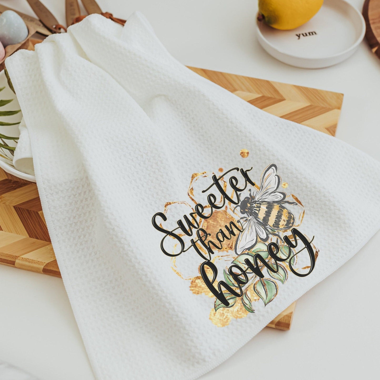 Sweeter than honey hand towel