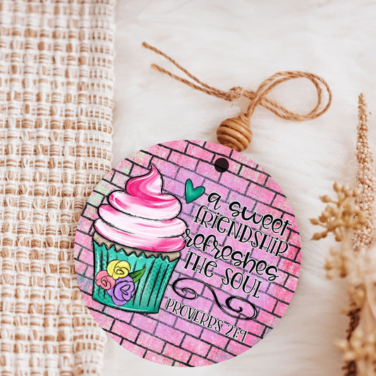 A Sweet Friendship Refreshes The Soul Ornament