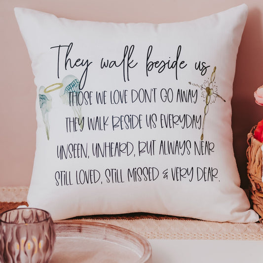 They Walk Beside Us Memorial Gift Set