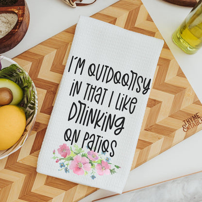 Funny Wine Kitchen Towels