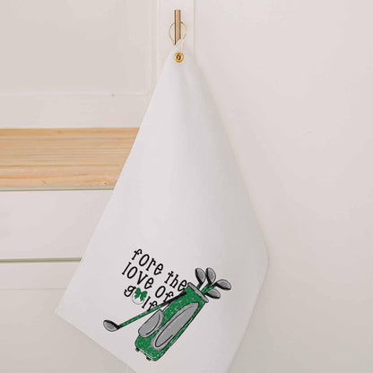 CapableByDesign Fore the love of golf towel with grommet 4