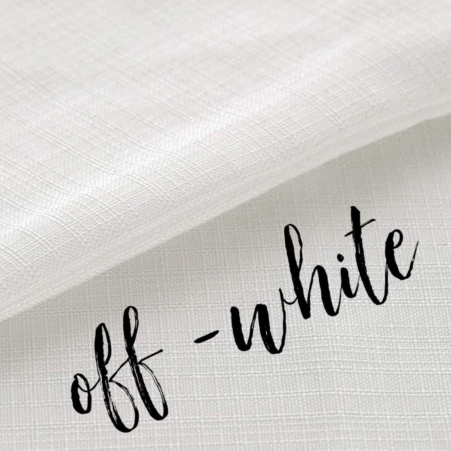 CapableByDesign Letters in red throw pillow in off white