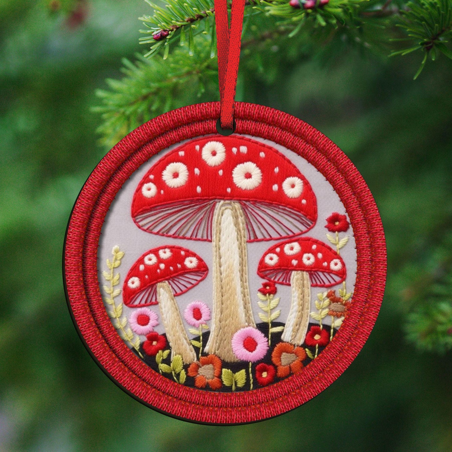 CapableByDesign mushroom ornaments