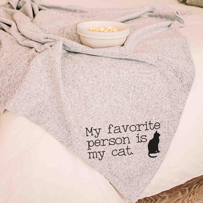 CapableByDesign my favorite person in my cat blanket