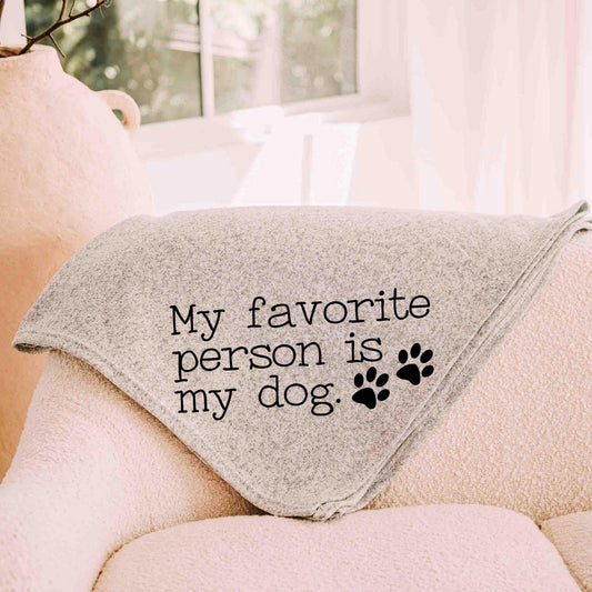 CapableByDesign my favorite person is my dog blanket