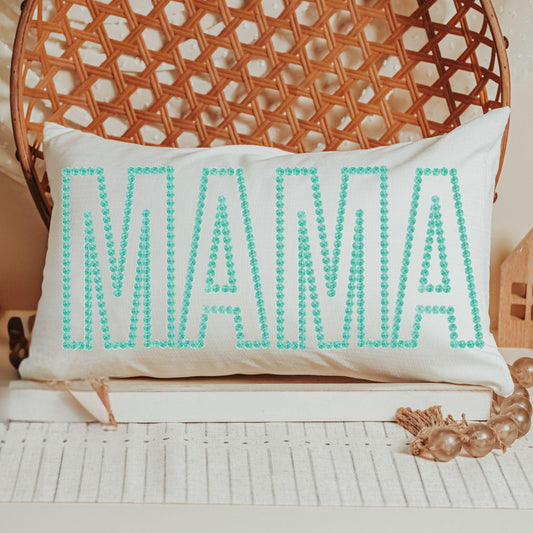 CapableByDesign personalized Mama established year throw pillow 4