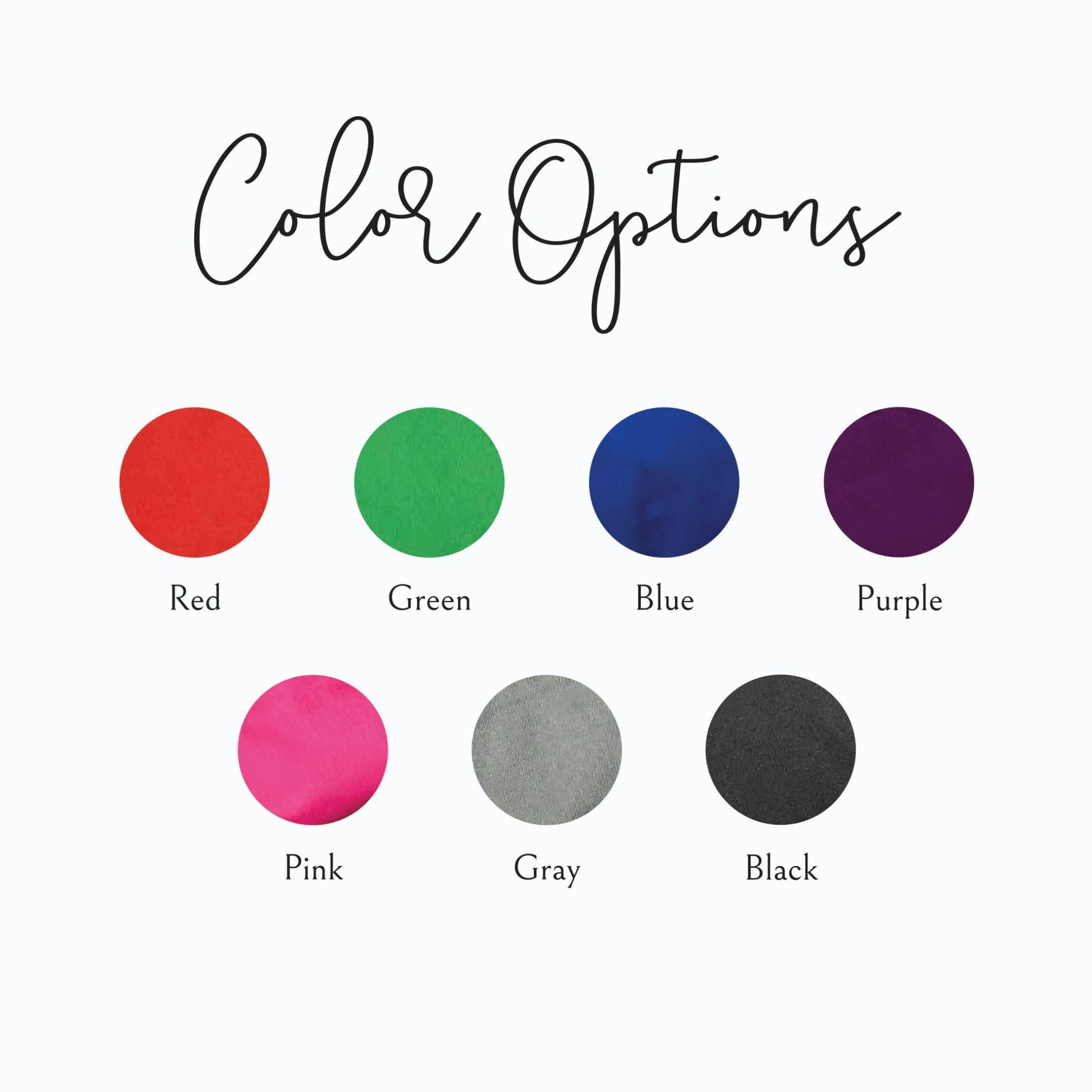 Color options