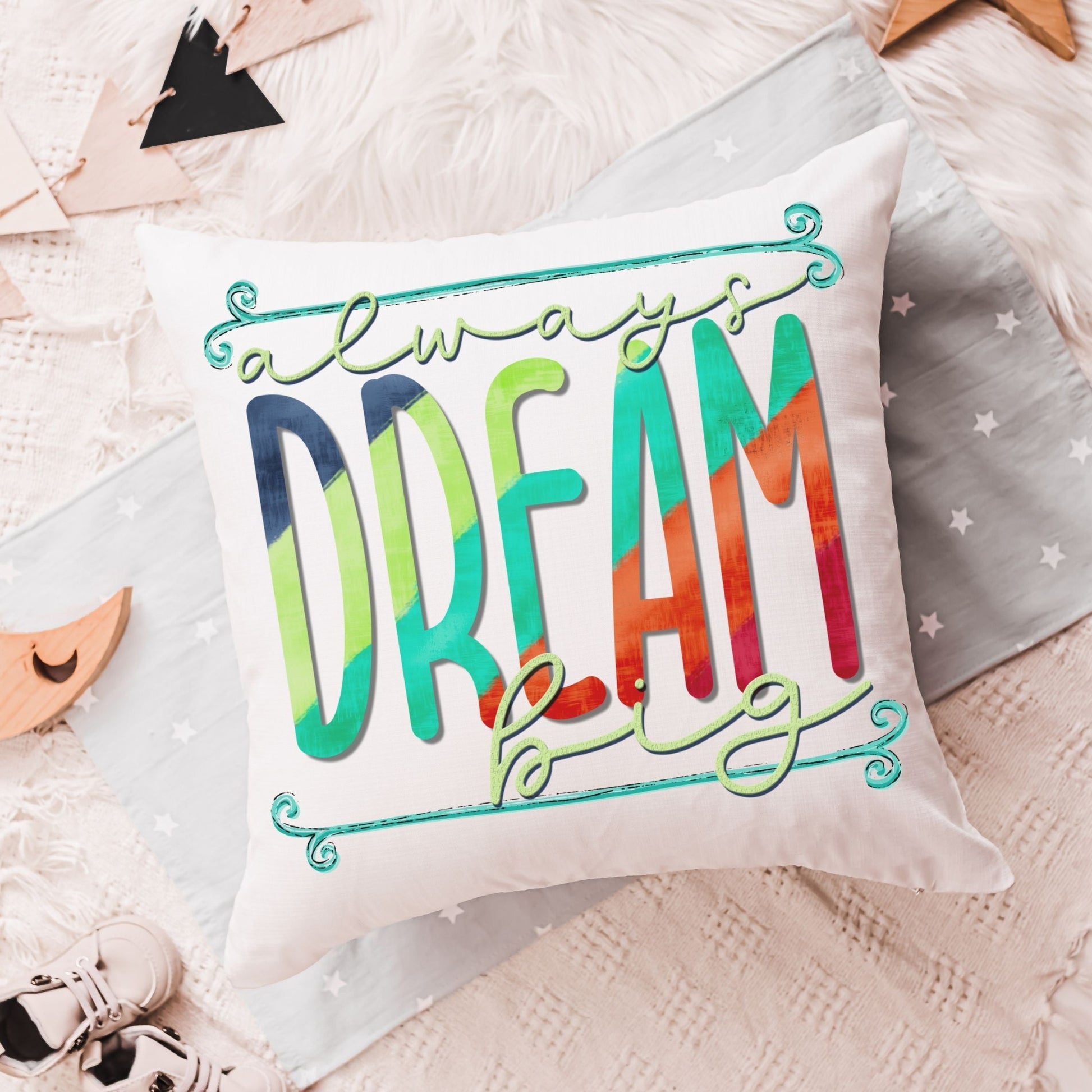 Dream Big Kids' Pillow