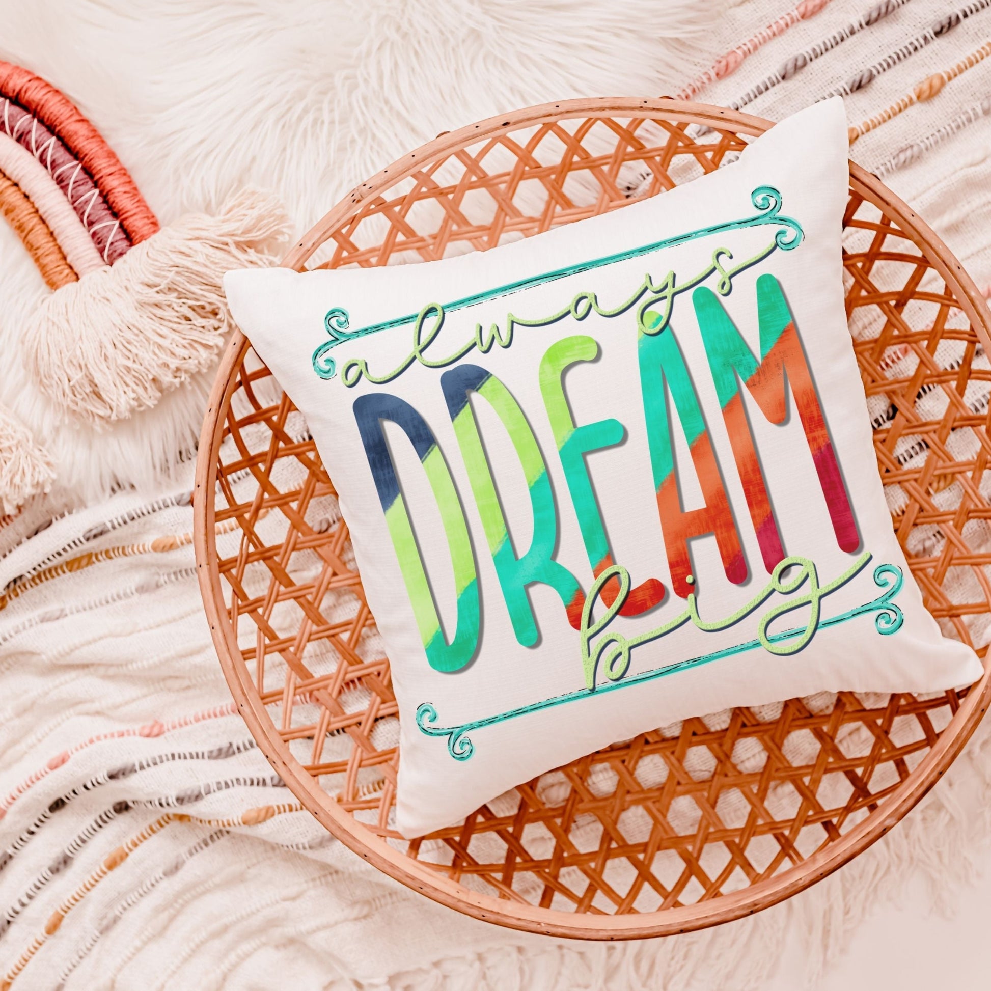 Dream Big Kids' Pillow