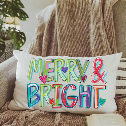 Merry and Bright Throw Pillows