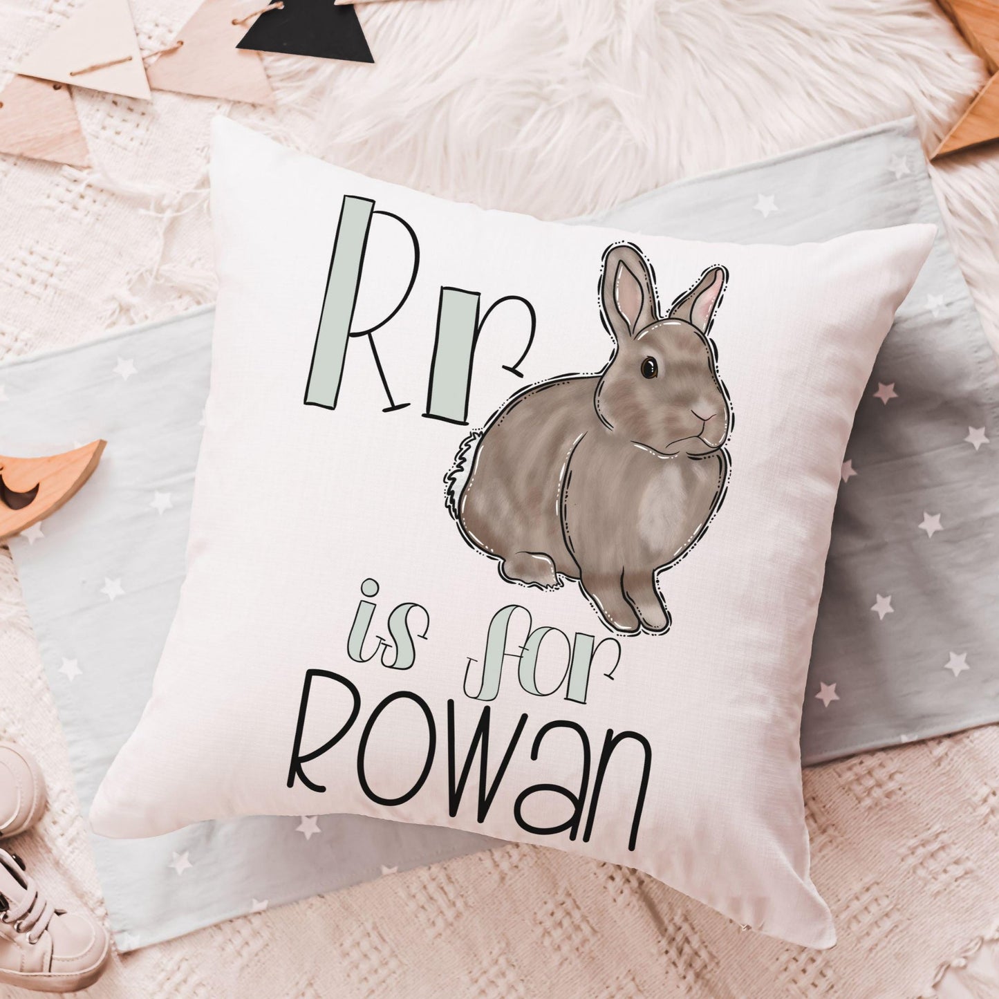 CapableByDesign Personalized K is for Koala Pillow 2