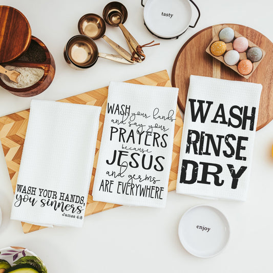 Funny Christian Towel SEt