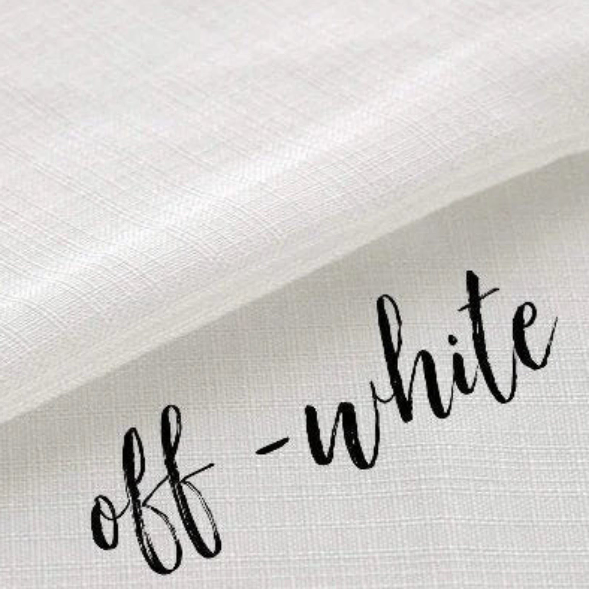 off white pillow cover