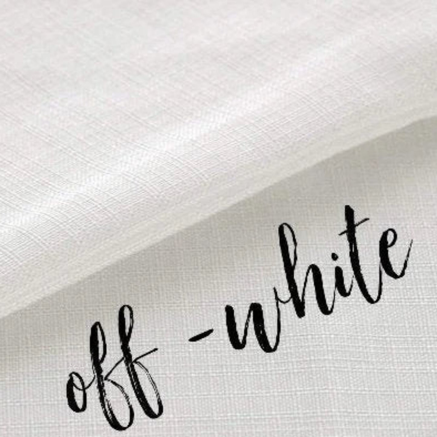 Off white pillow cover