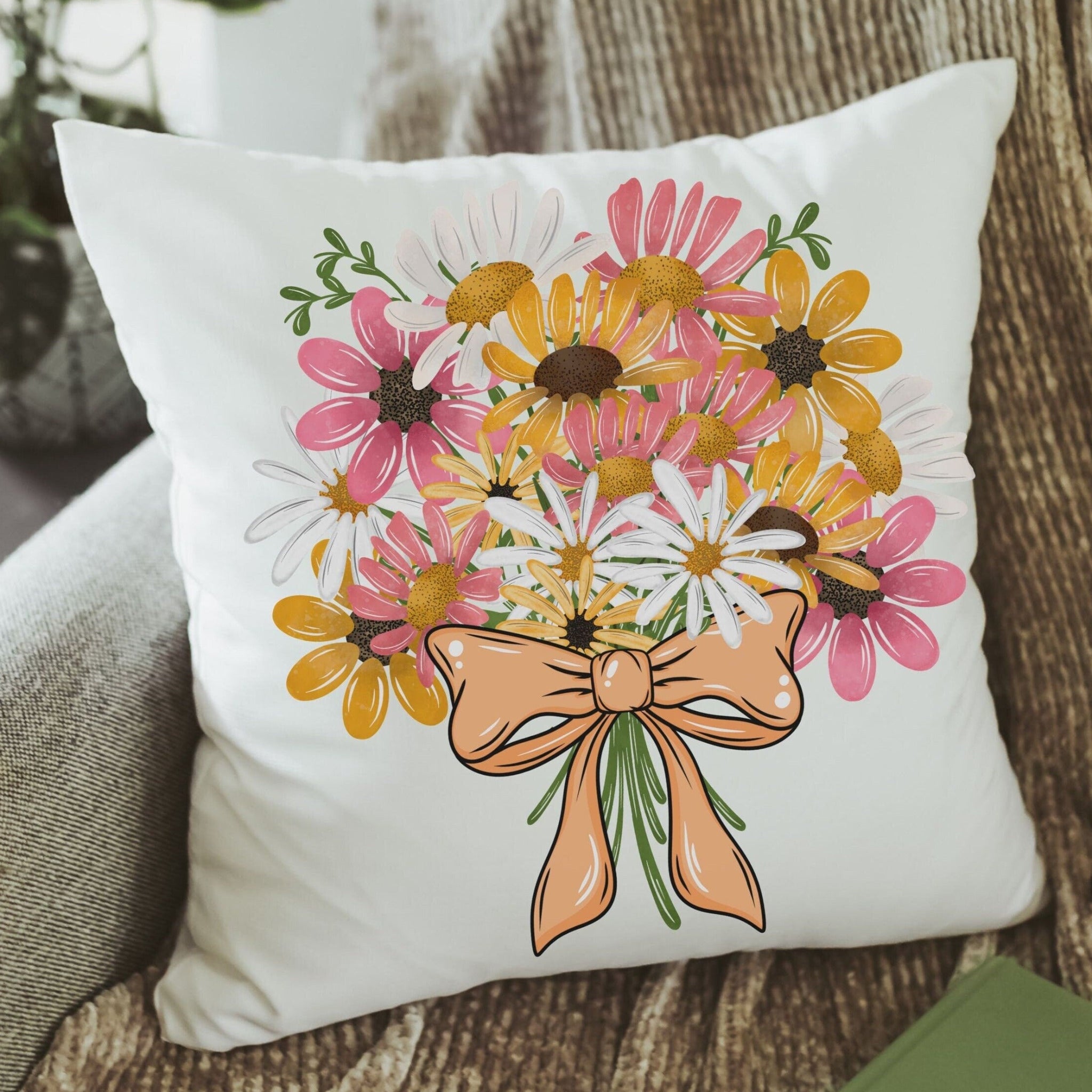 Pillow fashion flower design