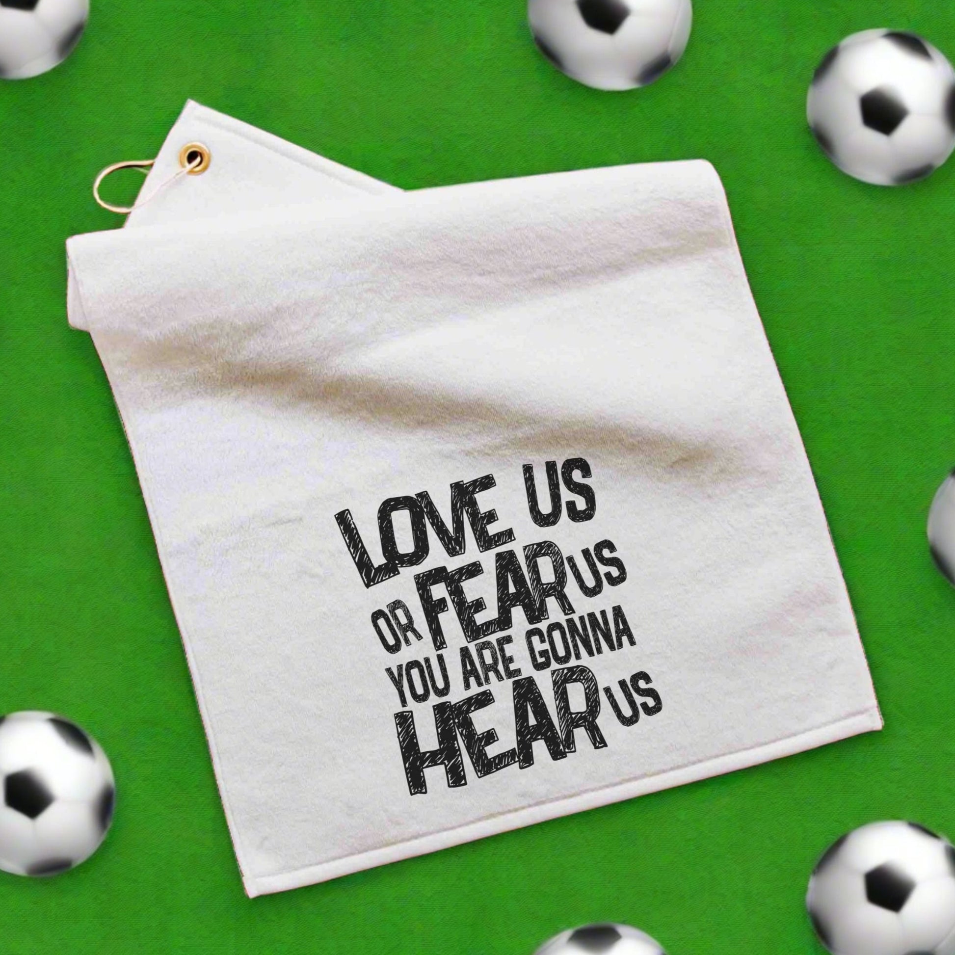 love us or fear us rally towel 