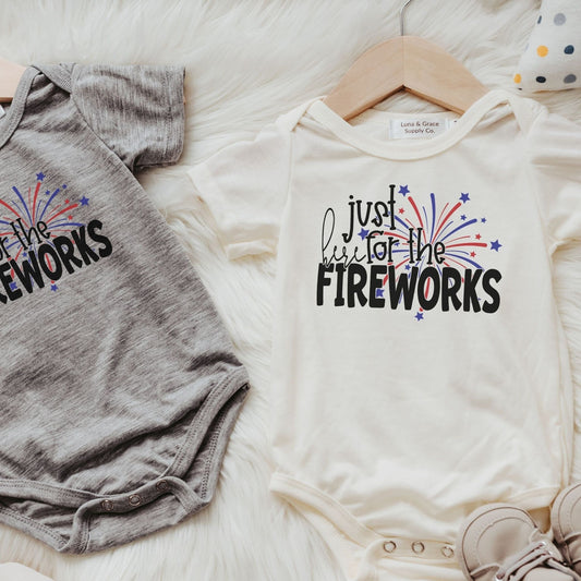 Just Here for the Fireworks Bodysuit