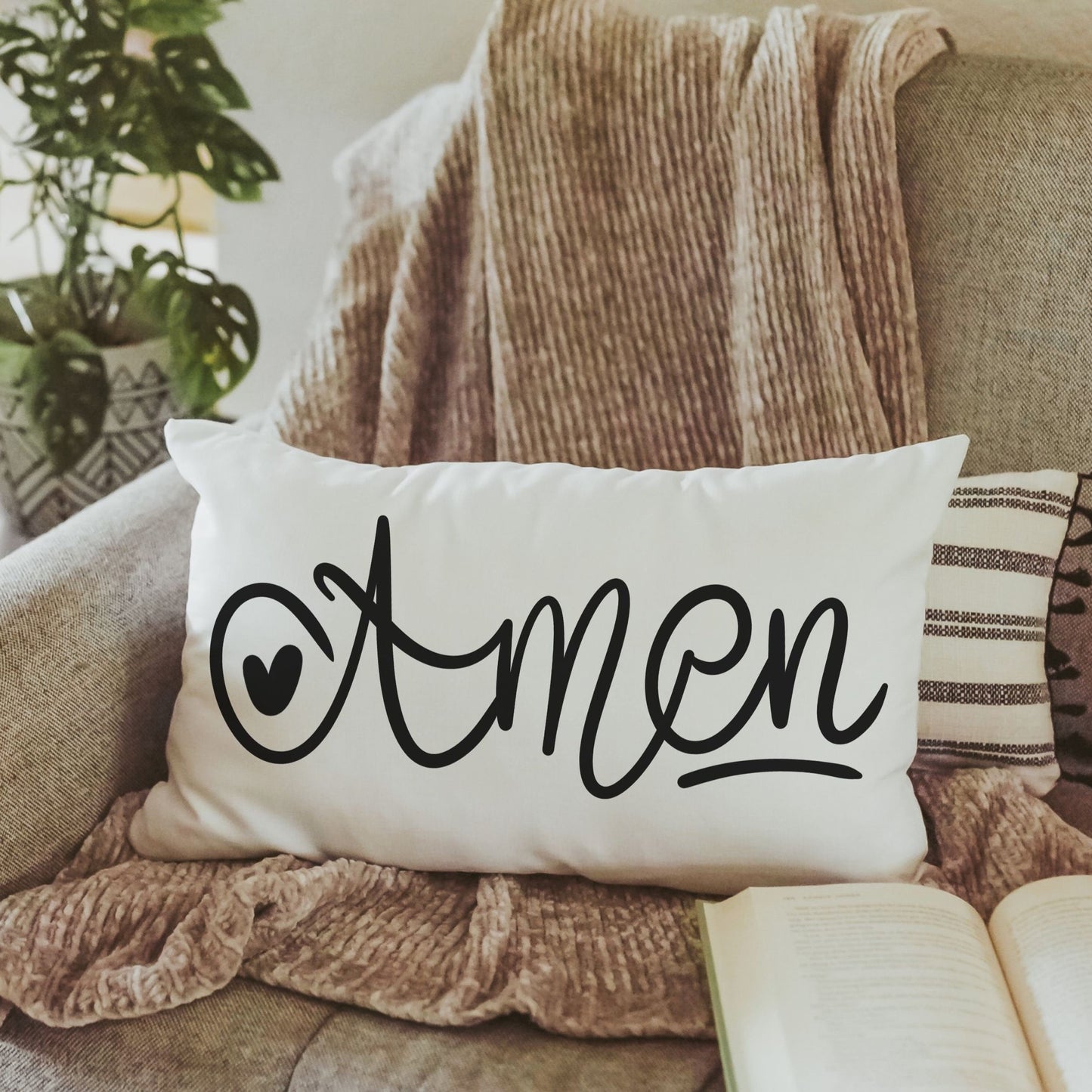 Amen Lumbar Pillow