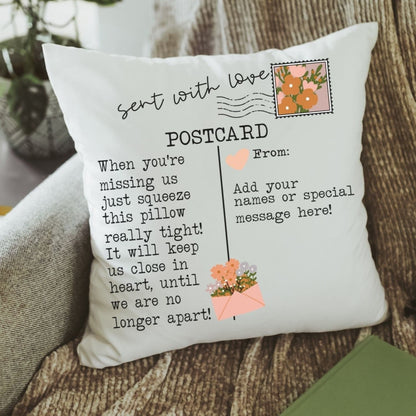 Missing you pillow throw pillow
