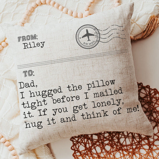 Personalized Hugged This Pillow