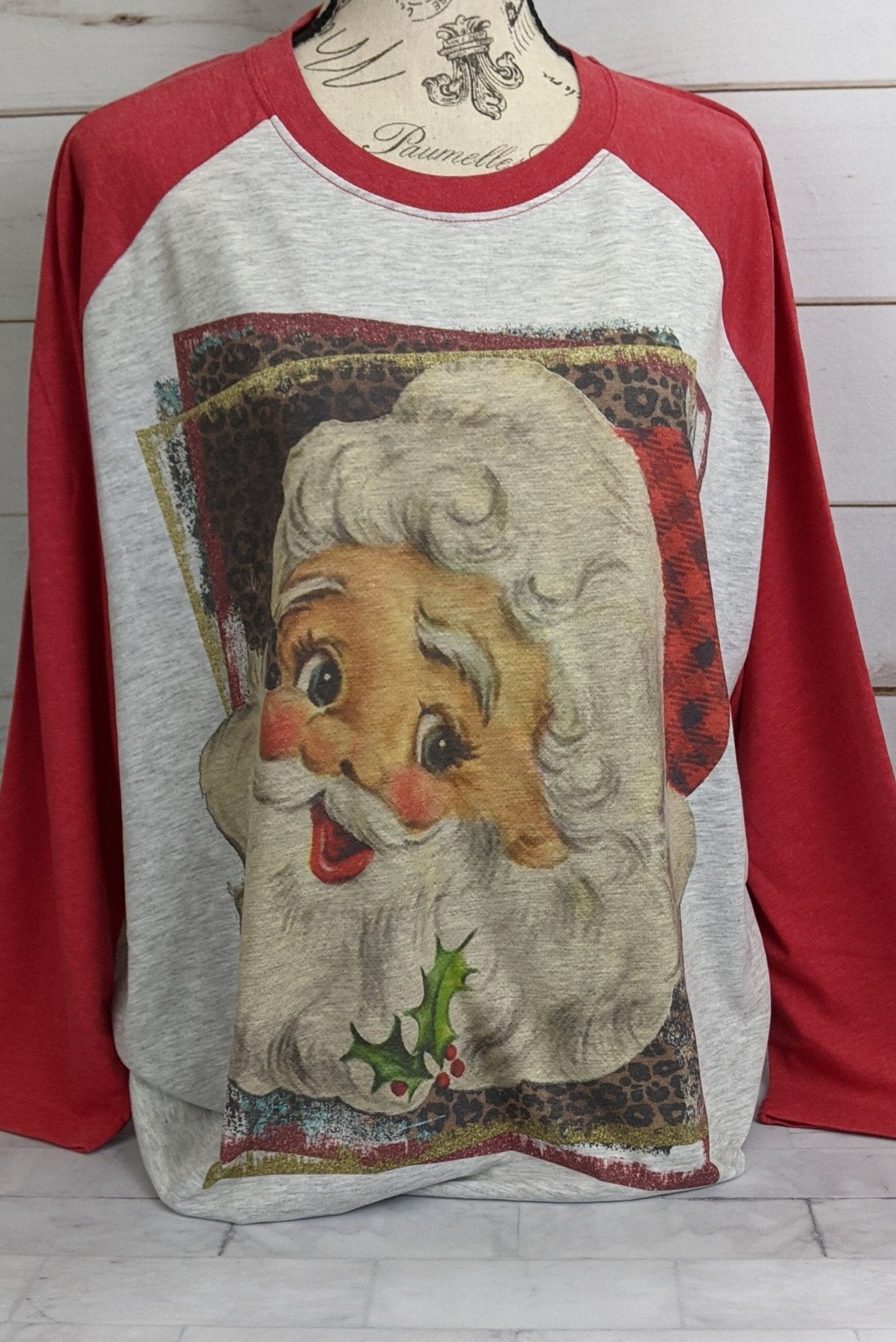 Vintage Santa Christmas shirts 