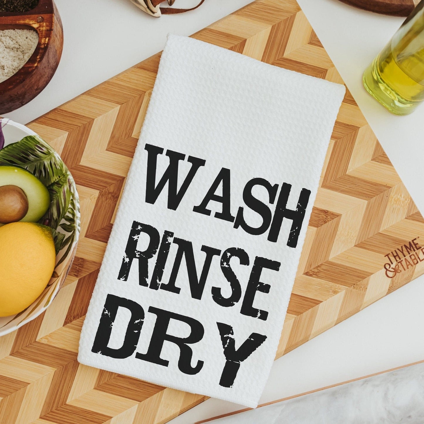 Wash Rinse Dry Kitchen Towel