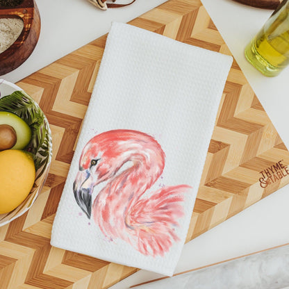 Flamingo Kitchen Towels