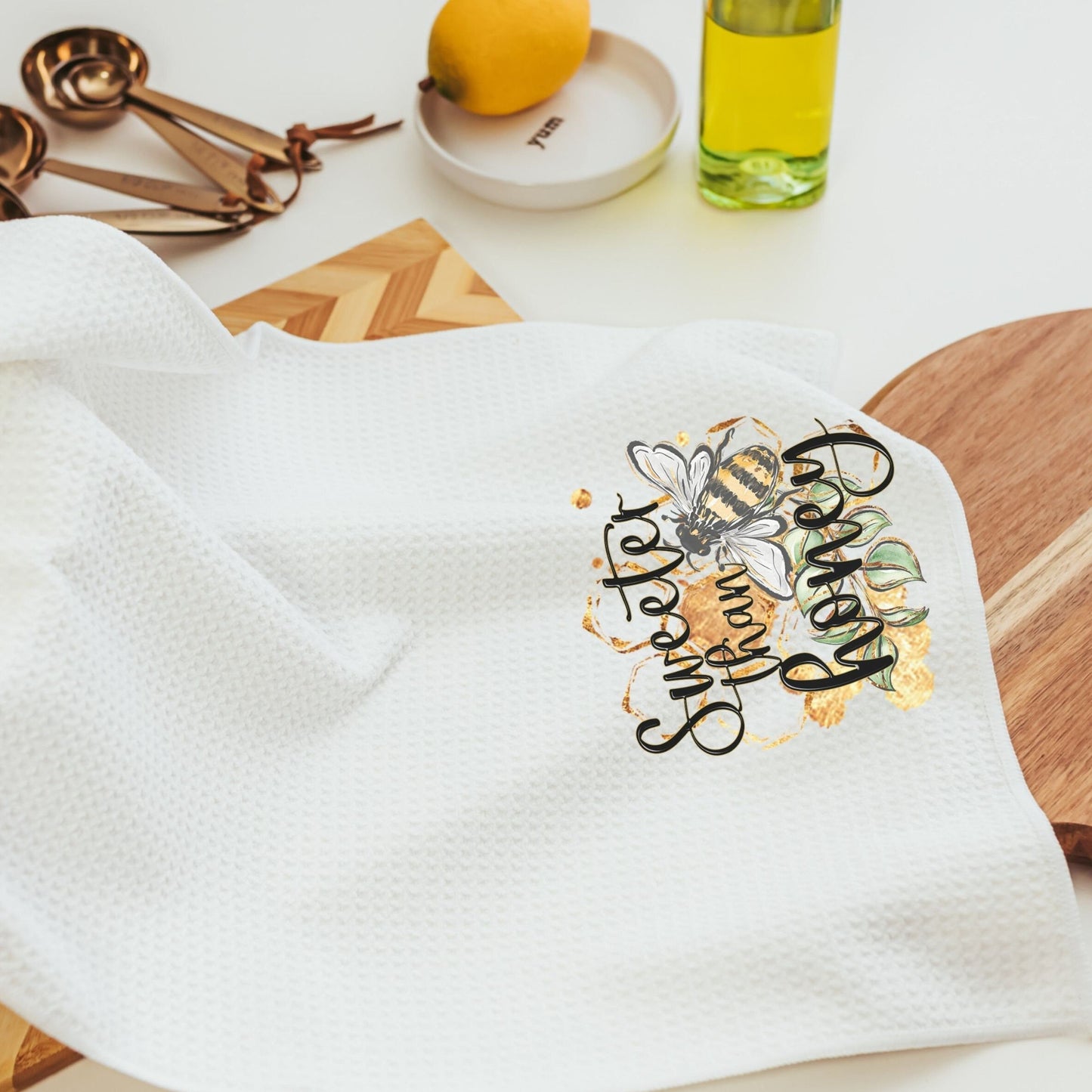 Sweeter than honey hand towel