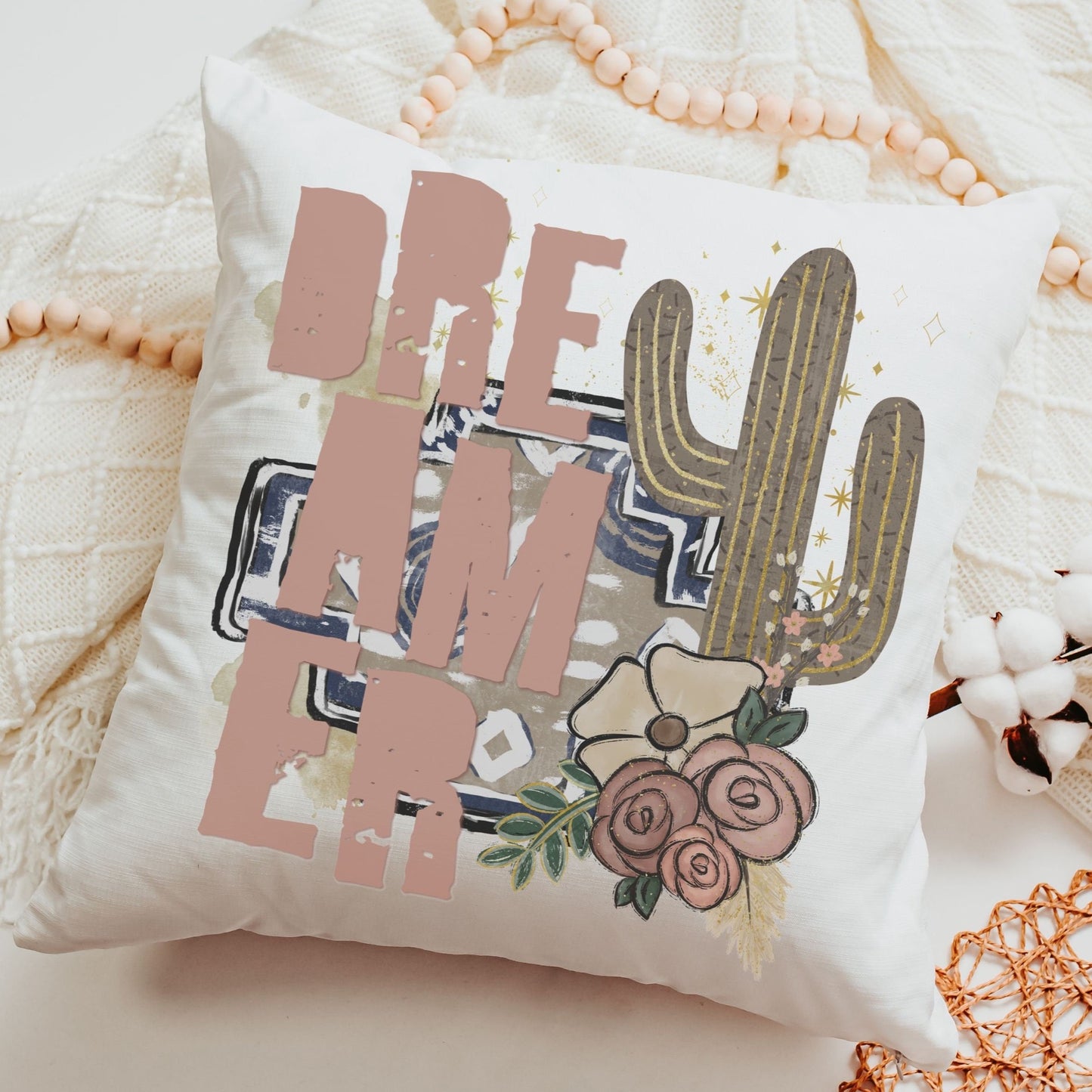 Dreamer Throw Pillow