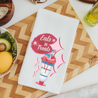 1950s Inspired Retro Kitchen Towels