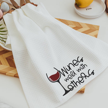 Funny Cocktail Kitchen Towels