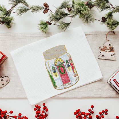 Farmhouse Christmas Kitchen Towels