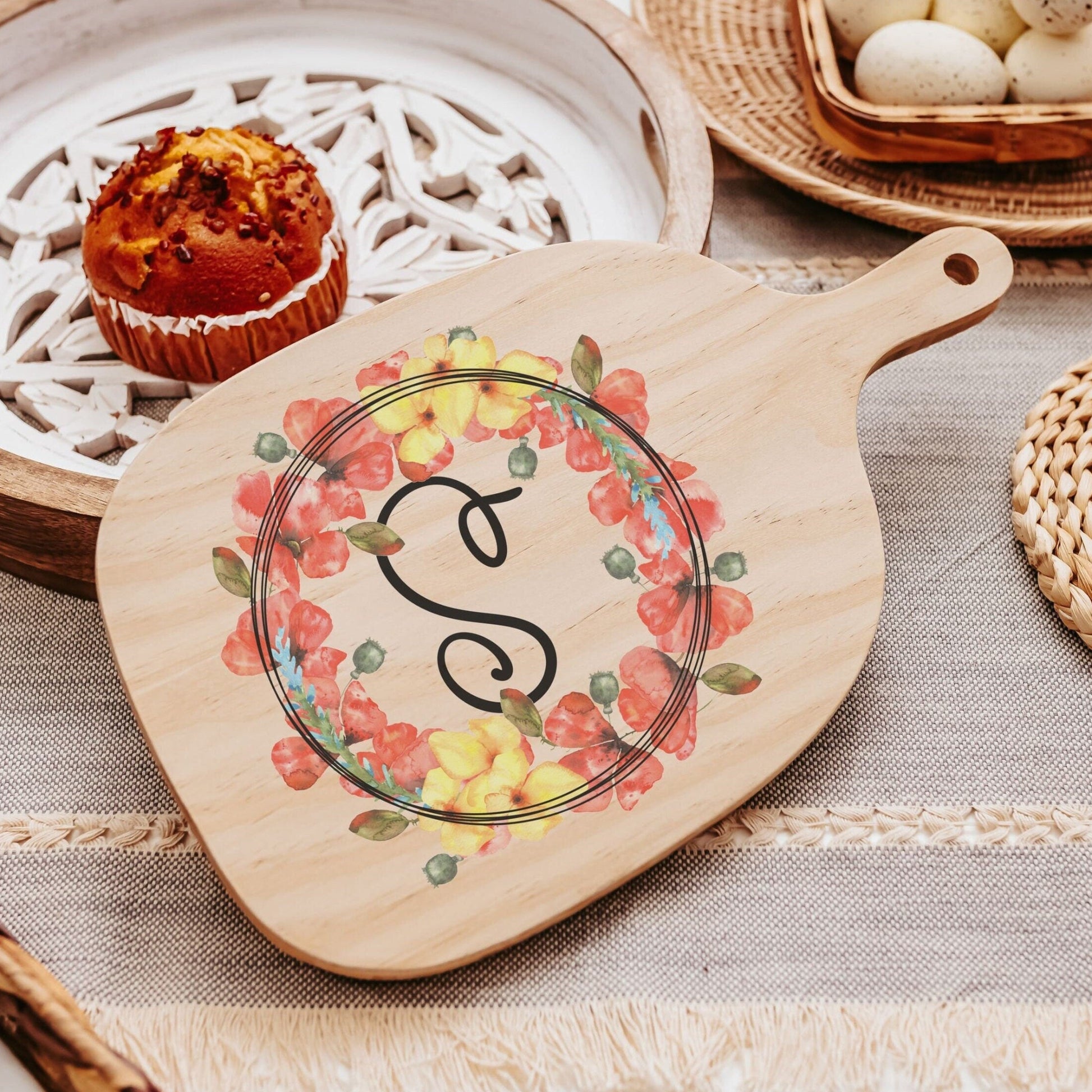 Personalized Poppy Cutting Boards