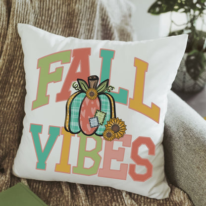Fall Vibes Throw Pillow and Kitchen Towel Gift Set