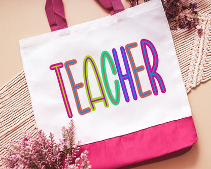 teacher tote bag