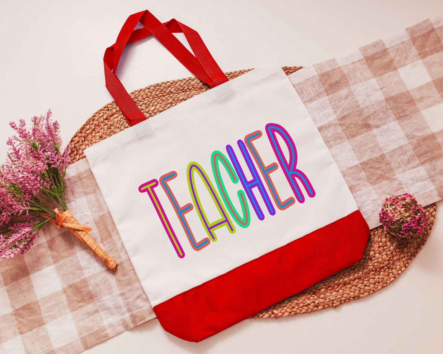 teacher tote bag