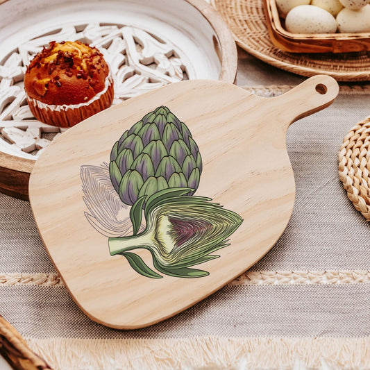 Artichoke Bamboo Cheese Board