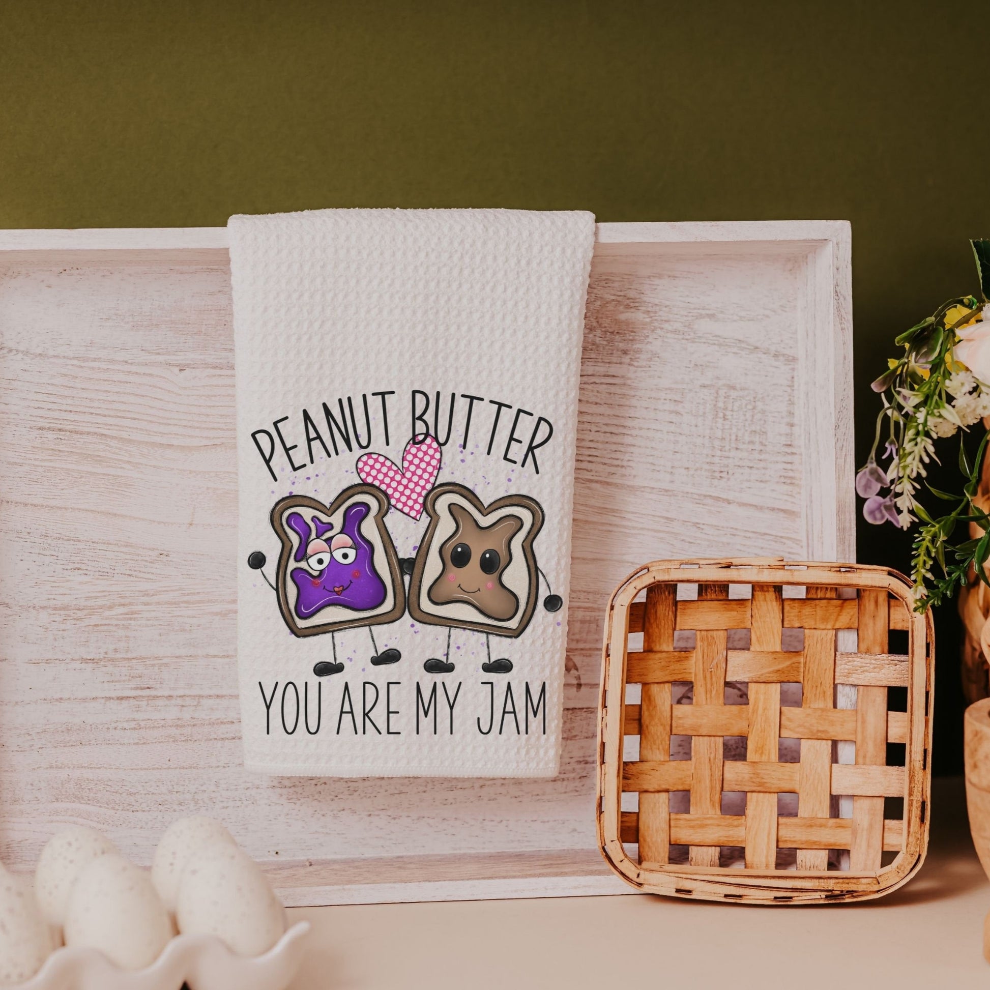 peanut butter you are my jam towels